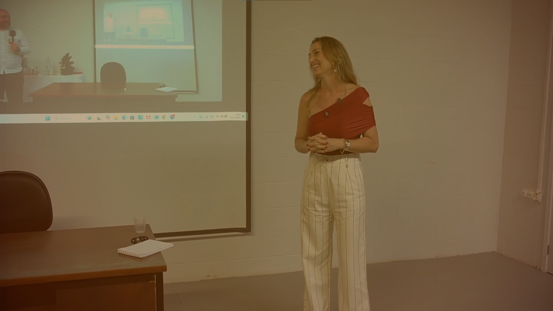 Palestra com ex-aluna Dani Dambrosio